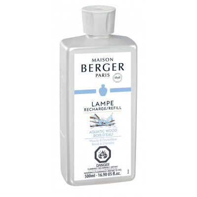 Maison berger - Recharge Lampe Berger 500 ml - Bois d'eau